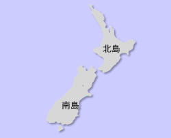 Sister City Map - New Zealand (JA)