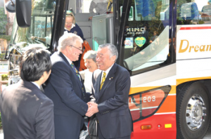 Meeting Mayor Tada in Edogawa